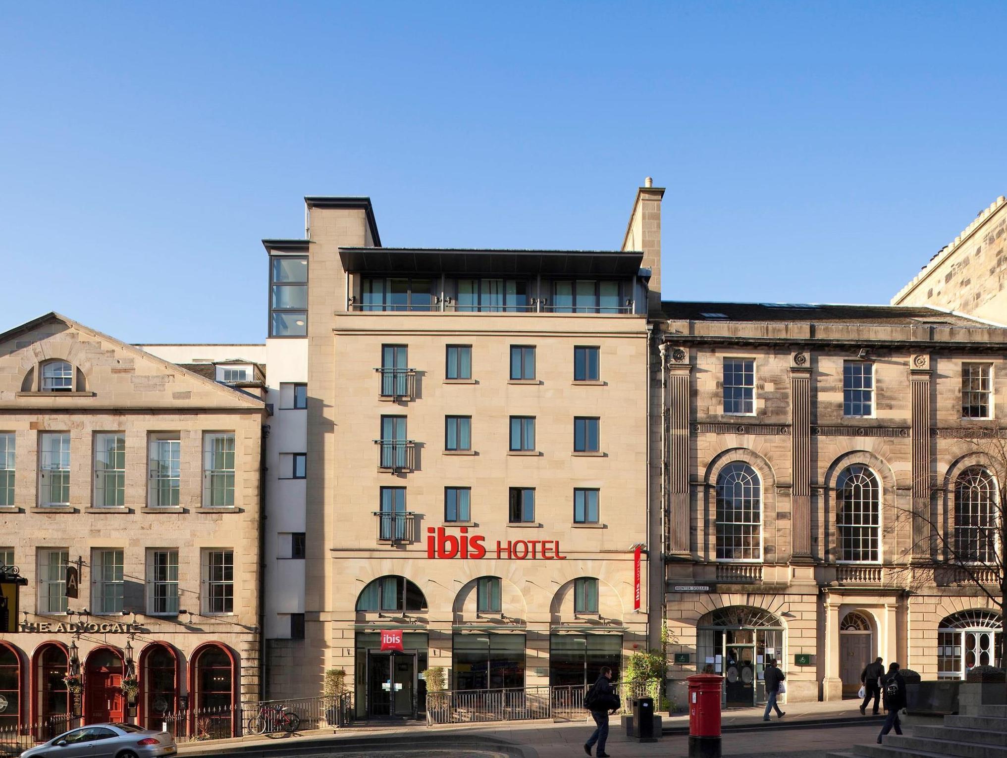 Ibis Edinburgh Centre Royal Mile - Hunter Square Hotel Buitenkant foto